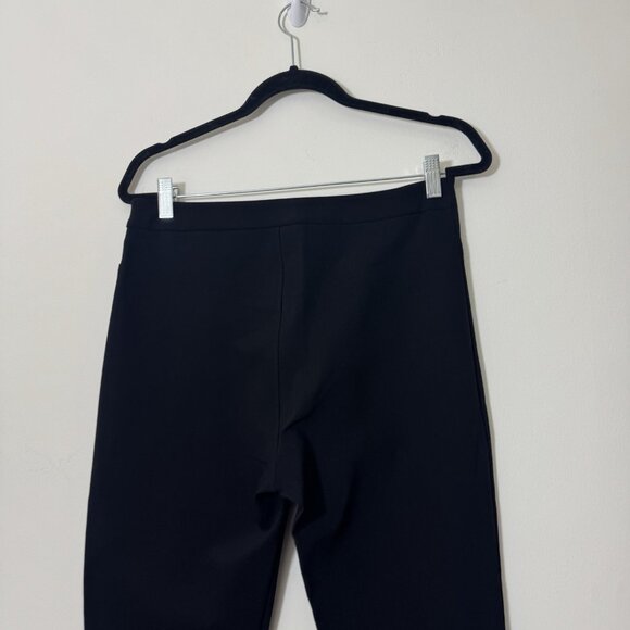 MM Lafleur Women’s Foster Trouser Pants Size 10 Black Powerstretch High Rise New - Picture 5 of 8
